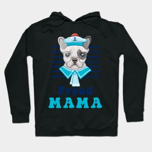 Groovy French bulldog mama - The nerdy French bulldog lover shirt Hoodie